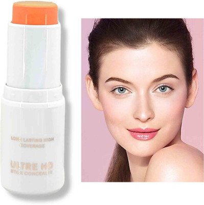 REIMICHI Ultra HD Stick Concealer with SPF 20 - Invisible Cover Stick orange Concealer(ORANGE, 20 g)