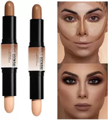 LILLYAMOR Wonder Stick, Highlight & Contour - Medium  Concealer(MULTI COLOR, 8 g)