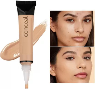 Emijun Waterproof Concealer Matte Medium Full Coverage pro  Concealer(BEIGE, 8 ml)