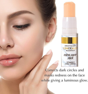 Latixmat Matte Finish Long Lasting & Waterproof Concealer Stick Concealer(Light Beige, 6 ml)