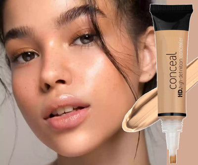 SHENYCOLORS FULL COVERAGE Best Quality HD Conceal Liquid  Concealer(Beigi, 8 g)