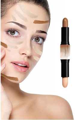NADJA 2 IN 1 Creamy And Concealer Contour Stick Concealer(BROWN, BEIGE, 8 g)