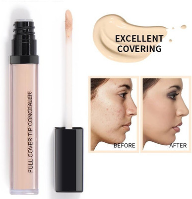 Latixmat Full Coverage & Highly Pigmented Matte Finish  Concealer(Ivory, 6 ml)
