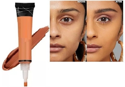GABBU Use All skin type Liquid Light Weight Full Coverage with Matte finish  Concealer(orange, 8 ml)
