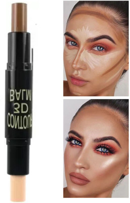 tanvi27 3D Highlight & Contour Stick Concealer(BEIGE, 6.2 g)