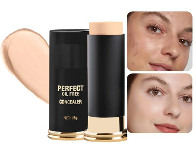 GABBU New Soft Texture Perfect Oil Free Base Concealer Stick  Concealer(Beige, 15 g)