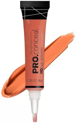 Yuency Pro Conceal High-Definition Concealer Orange Corrector  Concealer(Orange, 8 g)