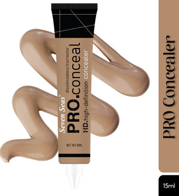 Seven Seas PRO.Concealer HD.High-Definition Concealer In Green Color Concealer(Green, 15 ml)