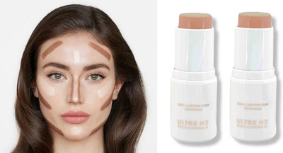 REIMICHI COUNTOUR Oil-Free Stick Concealer -Flawless Coverage stick COMBO Concealer(COUNTOUR, 40 g)