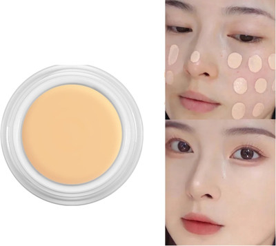 GABBU Creamy Lightweight Texture Water Proof Smooth Matte Finish Palette Concealer(ivory, 6 g)