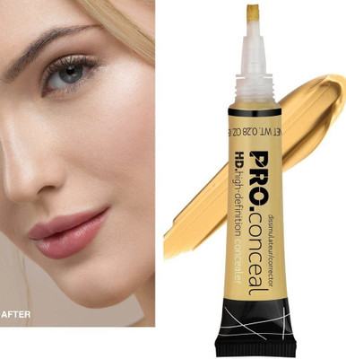SEUNG Professional concealer smooth pro concealer Concealer(YELLOW, 8 g)