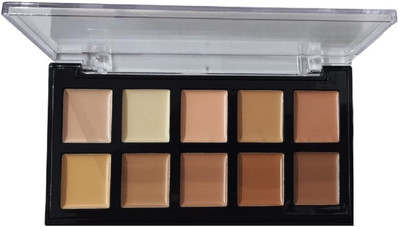 Neycare light weight color shade perfect new concealer palette pack of 1 Concealer(multi color, 14 g)