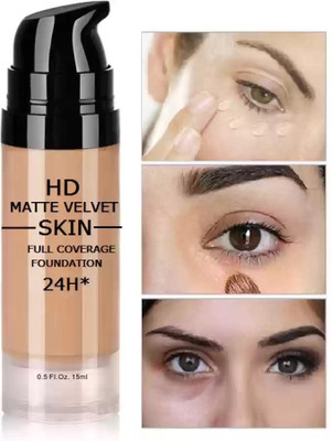 Latixmat Matte Liquid Foundation - Oil-Free Foundation(ivory, 15 ml)