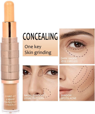 SEUNG 2in1-Liquid-Concealer-With-Contour-Stick Concealer(BEIGE, 10 g)