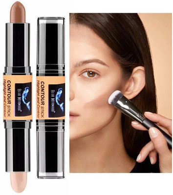 BLUEMERMAID 2 IN 1 CONTOUR & HIGHLIGHT STICK FOR FACE MAEKUP Concealer(MULTICOLOR, 8 g)