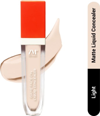 ZM Zayn & Myza Liquid Concealer-Sweatproof, Water & Crease-resistant, Flawless Matte Finish 6ml Concealer(Light, 6 ml)