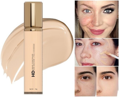 Arcanuy Liquid Light Weight Full Coverage with Matte finish  Concealer(BEIGE, 10 g)