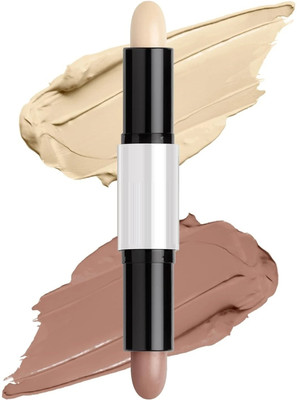 Luster Shine Face Shaping, Long Lasting & Waterproof Contour Sticks  Concealer(Multicolor, 4 g)