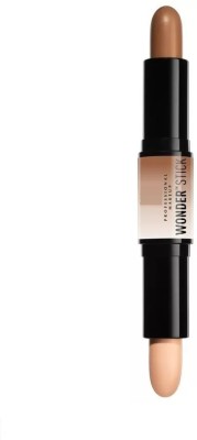 AMOSFIA Matte Finish Dual-Ended Contour Stick  Concealer(IVORY, 10 g)