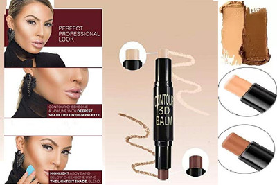 KAIASHA 2 IN 1 HD Concealer Stick Scars Acne Cover Smooth Full Coverage Concealer(BEIGE, 10 g)