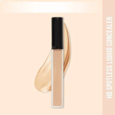 PERLENTE best Waterproof Smooth LIQUID Face  Concealer(BEIGE, 6 ml)