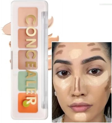 AFARAXIA New Concealer Cream Waterproof Acne Mark Dark Circles Concealer(muliti colour, 18 g)