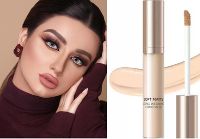 CATERINACHIARA High Coverage Formula & Long-Lasting Wear  Concealer(Sun Beige, 6 ml)