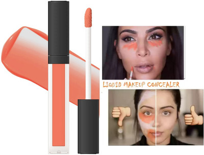 REIMICHI Liquid Light Weight Concealer With Full Coverage Concealer(orange, 6 g)