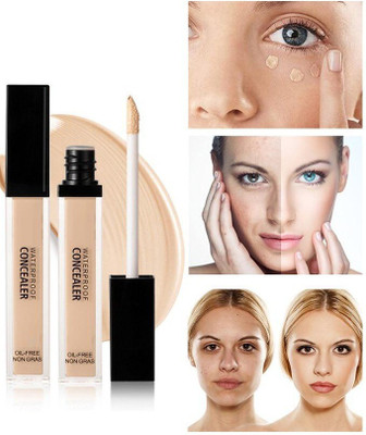 Yuency Spotless Waterproof Eye Dark Circles Spots Full Coverage Liquid  Concealer(beige, 8.5 g)