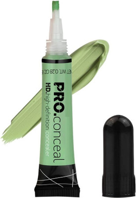 Luster Shine Full Coverage Concealer, Waterproof Formula, For Undereye Circles and Blemishes Concealer(Green, 8 g)