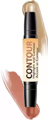 winry Trendy Makeup 2 Colour Contour Highlighter Concealer(MULTICOLOUR, 10 g)
