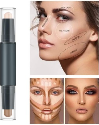 Wonholli Long Lasting & Waterproof Concealer Highlighter Stick Concealer(MULTICOLOR, 4 g)