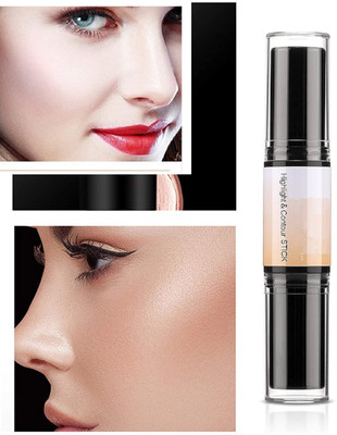 OLETSUN Matte finish Duo Shade Contour Stick-Long Lasting Highlight  Concealer(Ivory, 6.8 g)