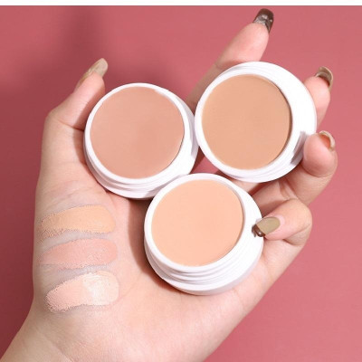 GABBU Concealer Cream Foundation Full Coverage Freckle Dark Circles Cover Oil Control。 Concealer(MULTICOLOR, 36 g)