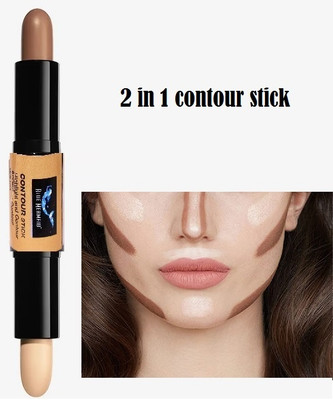 BLUEMERMAID FACE 2 IN 1 CONTOUR STICK BEST FOR FACE MAKEUP Concealer(MULTICOLOUR, 8 g)