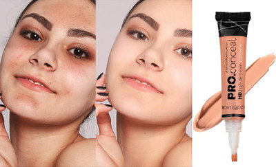 Yuency Pro Conceal High-Definition Concealer (Orange Corrector) face  Concealer(LIGHT ORANGE, 8 g)