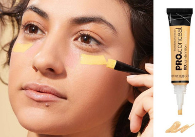 Herrlich NEW HIGH PIGMENT PRO CONCEALER Concealer(YELLOW, 8 g)