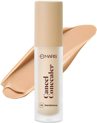 MARS Cancel Concealer with Radiant Natural Finish|Medium to High Coverage Concealer(05-Sandstone, 6 ml)