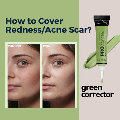 Herrlich Natural Pro Concealer Cream Concealer(GREEN, 8 g)