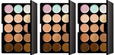 Galm Bazaar 15 Color Professional HD High Defination Contour & Concealer Palette Concealer(Multicolor, 45 g)