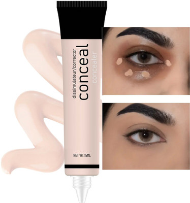 YAWI Liquid Light Weight Concealer With Full Coverage Matte Finish Makeup Concealer(Natural, 15 ml)