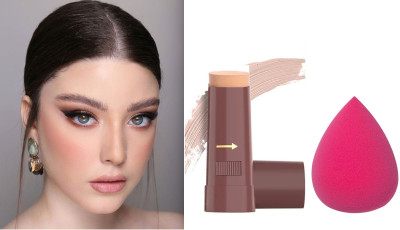 AFARAXIA natural shade Waterproof Make Up Stick High Coverage Concealer foundation Concealer(natural, 12 ml)