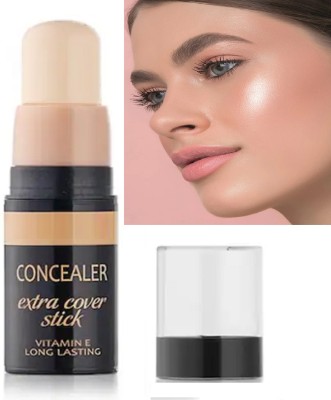 AFARAXIA new soft and creamy texture Super pigmented Stick Highlighter concelour Concealer(soft natural, 6 g)