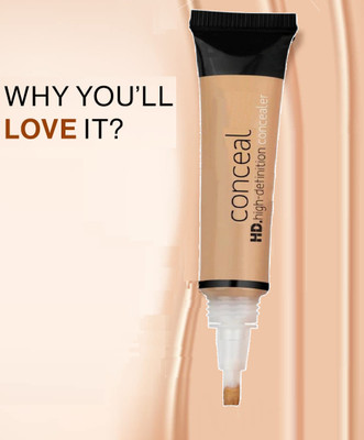 SHENYCOLORS BEST Liquid Light Weight Concealer With Full Coverage  Concealer(Beigi, 8 g)
