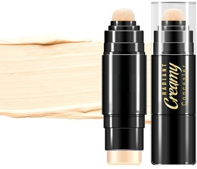 ADJD Creamy Concealer - Silky Smooth Face Makeup For Flawless Coverage Concealer(SOFT IVORY, 10 g)