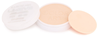 Color Art Likeve 2-in-1 Primer+Concealer Foundation Compact | Flawless Dual Matte Finish Compact(Beige, 28 g)