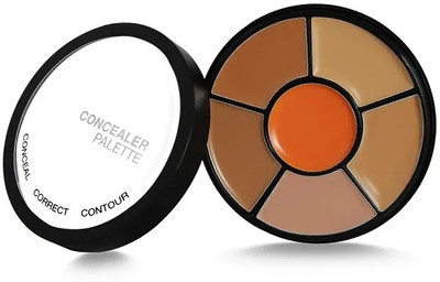 Neycare ULTRA PRO TOUCH HD CONCEALER PALETTE WITH 6 SHADES Concealer(MULTI COLOR, 15 g)