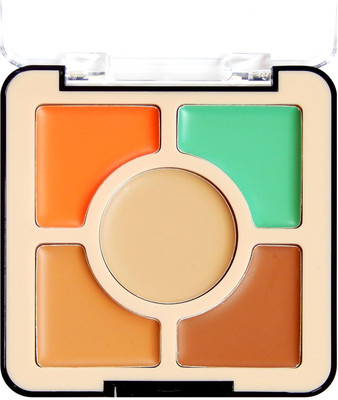 nn creamy concealer palette 5 in 1 with water proof Concealer(Multicolor, 8 ml)
