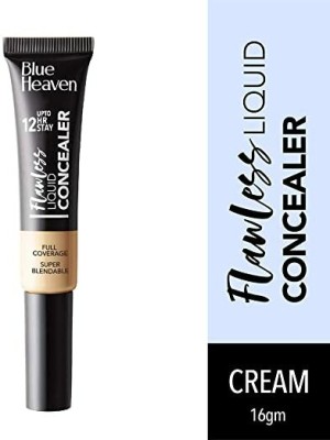 BLUE HEAVEN Flawless Liquid  Concealer(Cream, 16 g)