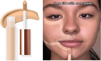 AFARAXIA High Coverage Liquid Concealer: Flawless Camouflage  Concealer(natural, 6 ml)
